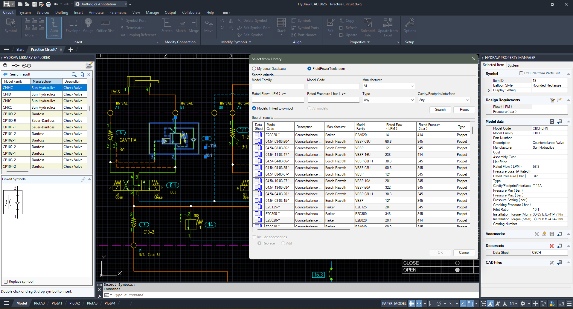 Web-enabled Component Selection